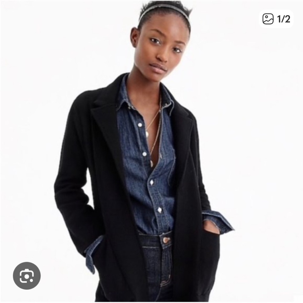 J. Crew Sophie blazer in black